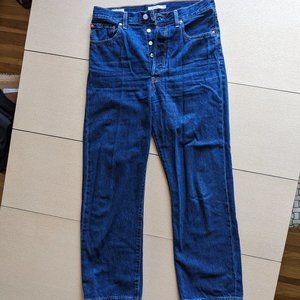 Levi's Ribcage Straight Ankle Size 30